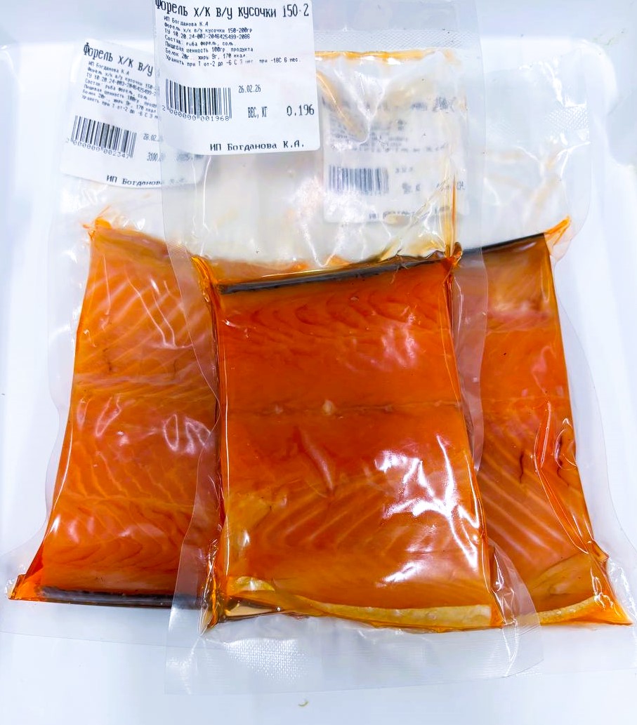 Форель пласт х/к 150-300 гр