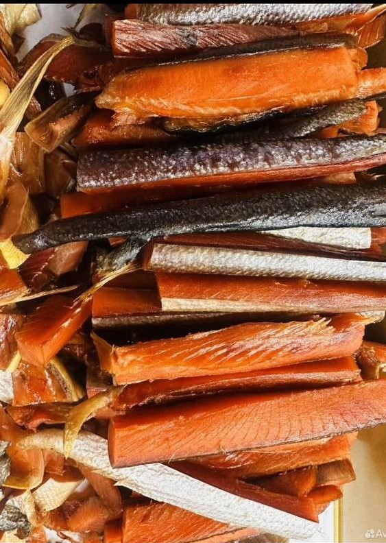 Кета соломка х/к кг